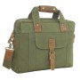 15 in. Casual Style Canvas Laptop Messenger Bag CM21