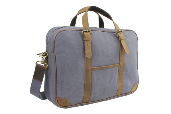 16 in. Casual Style Canvas Laptop Messenger Bag CM24
