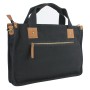 17 in. Canvas Messenger Casual Bag with Lift Handle CM34