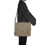 15 in. Casual Canvas Laptop Messenger Bag CM87