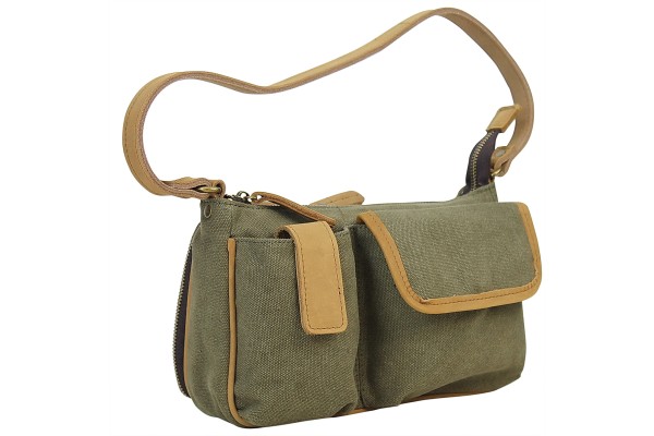 Casual Style Canvas Daily Shoulder Purse CS01