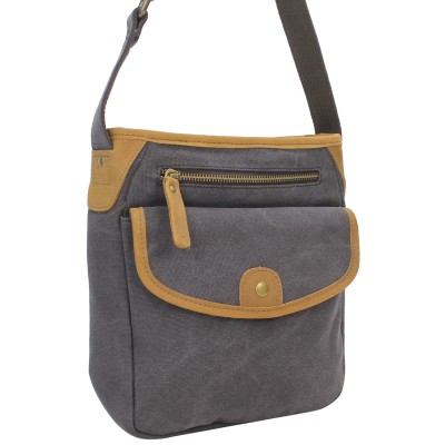 Vintage Cotton Canvas Shoulder Bag CS12