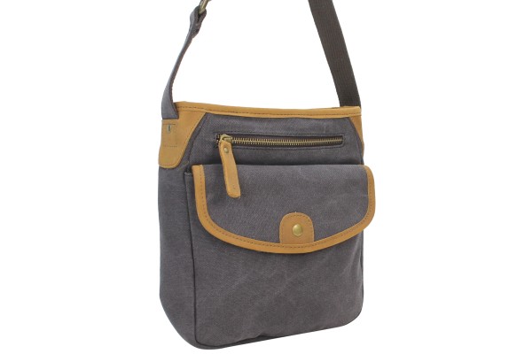 Vintage Cotton Canvas Shoulder Bag CS12