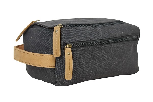 Cotton Canvas Travel Toiletry Bag CT02