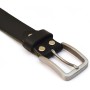 1.3" Wide Mens Dress Belt Stainless Golf Belt Steel Buckle Full Grain Leather Brown Black Coffee Casual Belt - 01-3M