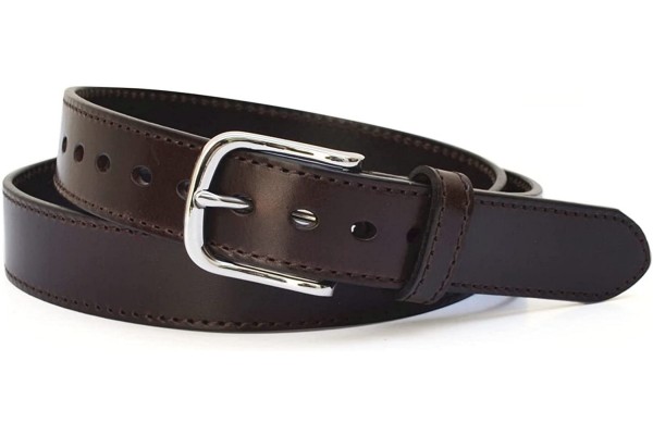 1.3" Wide Leather Belts for Men Old School Casual Belt Center Bar Jeans Belt Stainless Steel Buckle Belt 03-3GF 1.3" Wide Leather Belts for Men Old School Casual Belt Center Bar Jeans Belt Stainless Steel Buckle Belt 03-3GF