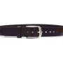 1.5" Wide Full Grain Leather Belt For Men Stainless Steel Buckle Black Brown Belt Dress Belt vegetable Tanned Leather - 05-5G-CO