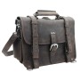 Classic 16 in. Large Leather Briefcase Backpack L09 Classic 16 in. Large Leather Briefcase Backpack L09
