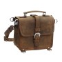 11 in. Cowhide Oil Tanned Leather Motorcycle Camera iPad Case L17