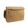 Full Grain Leather Bag 14 in. Leather Messenger Laptop Bag L18 - Final Sale