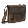 13 in. Leather Messenger Shoulder Bag L19 13 in. Leather Messenger Shoulder Bag L19