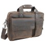 Cowhide Leather Casual Messenger Bag L23