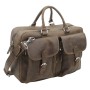 Cowhide Leather Duffle Gym Travel Tote L27