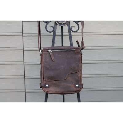 10 in. Cowhide Leather Satchel Bag L28