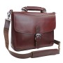 15 in. Cowhide Fine Leather Laptop Bag L30