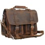 On Sale 16 in. CEO Leather Briefcase Backpack Tote L33