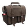 Sale 16 in. CEO Heavy Duty Leather Briefcase Backpack Gym Travel Tote Camera Bag L34 Till Sold Out