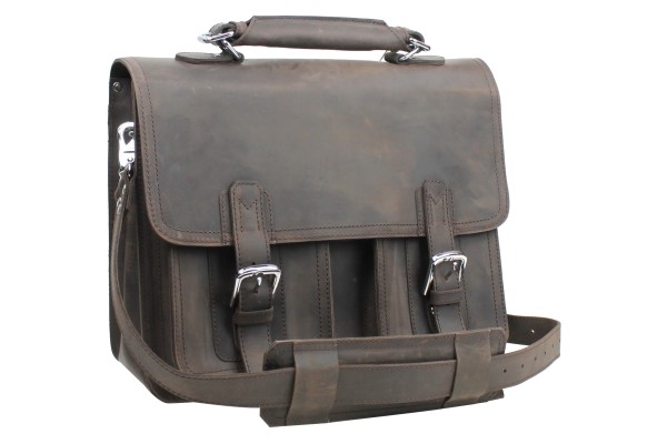 Pro Leather Briefcase Laptop Case L36