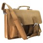 Cowhide Leather Briefcase Laptop Bag L38