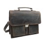 Pro Cowhide Leather Portfolio Briefcase L46