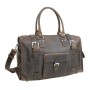 Cowhide Full Leather Duffle Gym Overnight Travel Bag L48