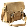 15 in. Cowhide Leather Stylish Casual Messenger Bag L59