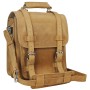 Heavy Duty  Full Leather Backpack with Front Pocket L62