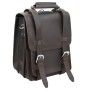 Heavy Duty  Full Leather Backpack with Front Pocket L62