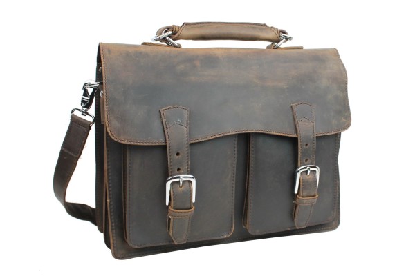 Cowhide Leather Pro Briefcase L66