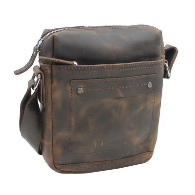 Full Grain Leather Shoulder Bag L76