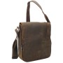 Full Grain Leather Satchel Handbag L77