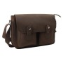 13 in. Oil Tanned Cowhide Leather Satchel L80