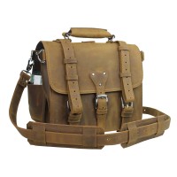 SOLD OUT - 14 in. Medium Full Leather Briefcase & Backpack L90