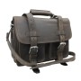 14 in. Medium CEO Leather Briefcase Backpack Tote L92