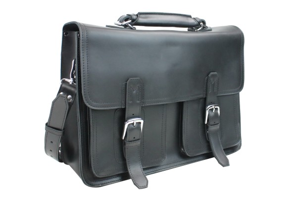 17 in. MacBook Pro - 18 in. Leather Briefcase LB01