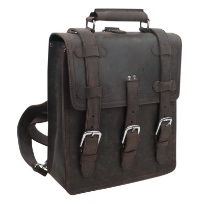 13 in. MacBook Pro - Full Leather Backpack LB03