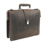 17" Full Grain Leather Business Pro Case LB10