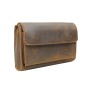 8.5” Cowhide Leather Large Clutch Bag LH01