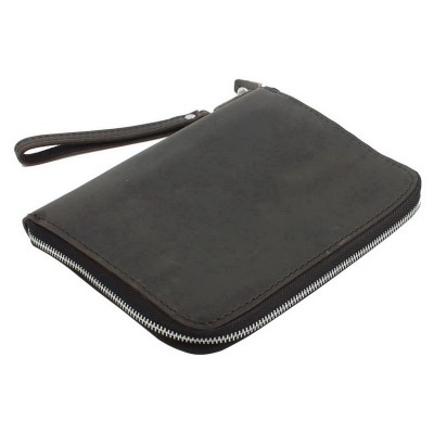 9 in. Cowhide Leather Mini-iPad Clutch Bag. LH10