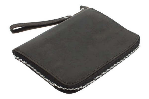 9 in. Cowhide Leather Mini-iPad Clutch Bag. LH10