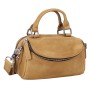 11” Cowhide Leather Cross-Body Handbag LH14