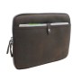 MacBook Pro Sleeve Full Grain Leather Folder LH17. Size 13 in. fit 12 in. MacBook Pro