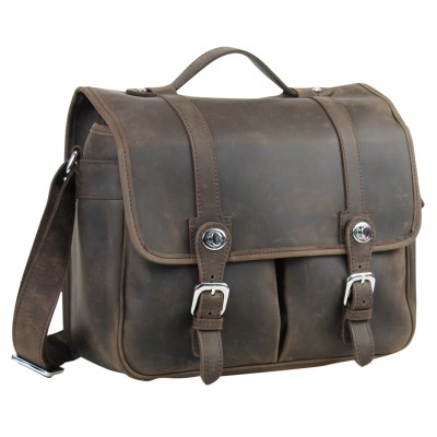 Sale - Full Grain Cowhide Leather Medium Camera Bag LH36