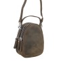 Full Grain Leather Compact Simple Small Shoulder Bag LH47