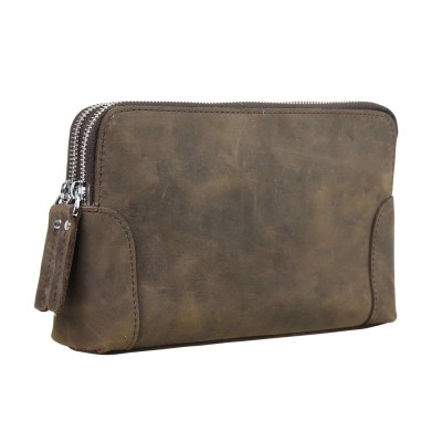 Full Grain Leather Unisex Small Clutch Holder LH48