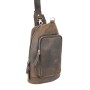 Cowhide Leather Chest Pack Travel Companion LK06