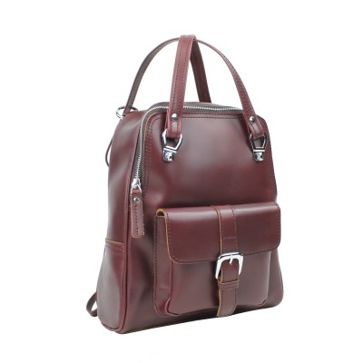 Full Grain Cowhide Leather Backpack LK13