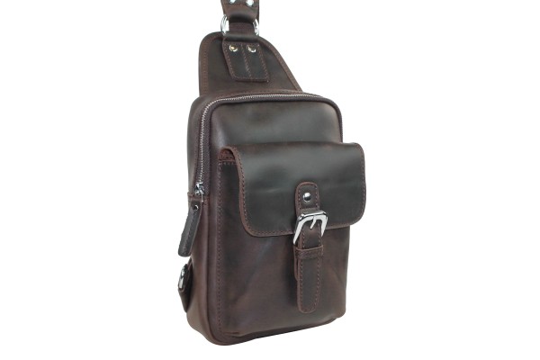 Full Grain Cowhide Leather Chest Pack LK17