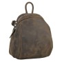 Full Grain Leather Small Roomy Backpack Shoulder Bag LK18