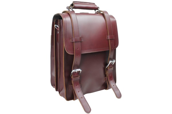 **Clearance** Classic Full Grain Leather Backpack Shoulder Bag LK61